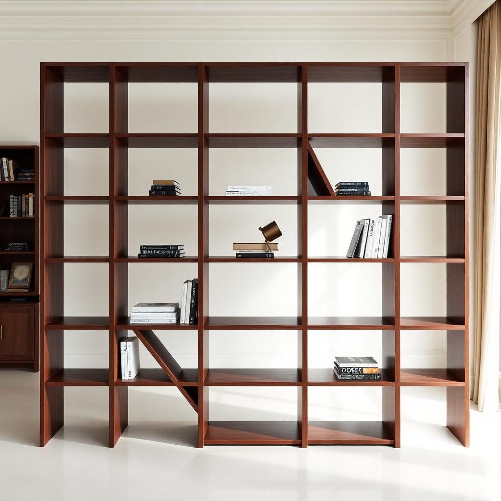 VELARO Palazzo Bücherregal aus Walnuss