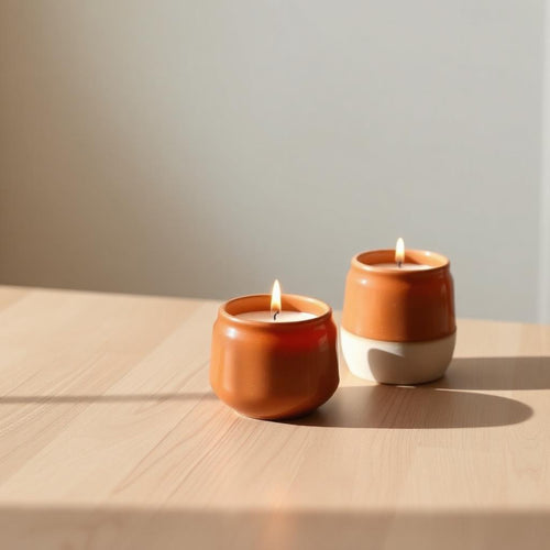 VELARO Ember Kerzenhalter-Set aus Keramik