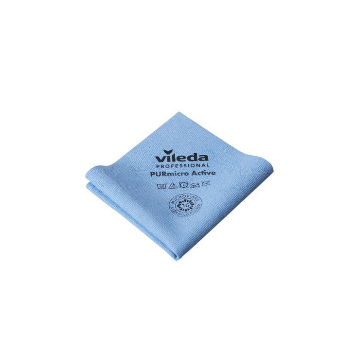 Vileda PURmicro Active Mikrofasertuch Blau