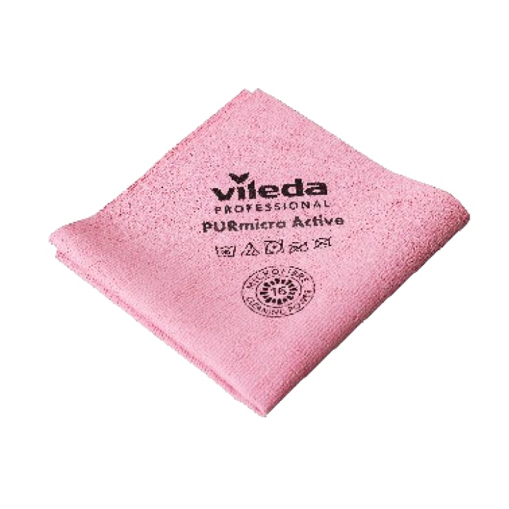 Vileda PURmicro Active Mikrofasertuch Rosa