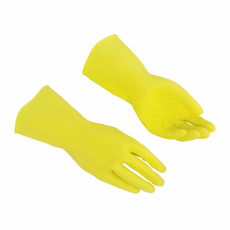 Vileda Multi Reinigungshandschuhe aus Naturlatex – Paar in Gelb
